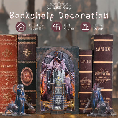 Throne of Bones Book Nook