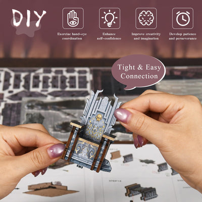 Throne of Bones Book Nook