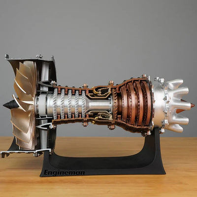 SKYMECH Trent 900 Aircraft Engine Model Kit-1: 20 Scale Turbofan Engine Mechanical Science STEM Toy
