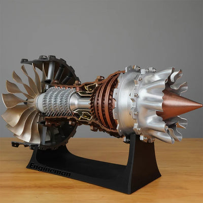 SKYMECH Trent 900 Aircraft Engine Model Kit-1: 20 Scale Turbofan Engine Mechanical Science STEM Toy