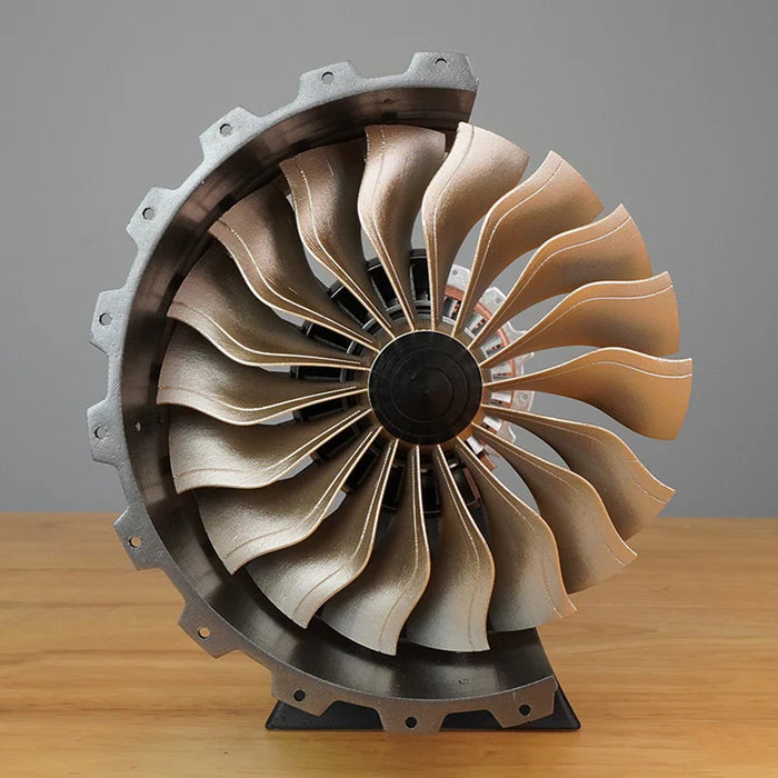 SKYMECH Trent 900 Aircraft Engine Model Kit-1: 20 Scale Turbofan Engine Mechanical Science STEM Toy