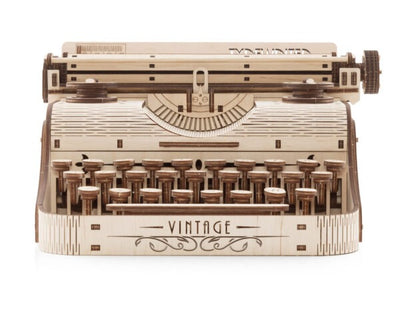 Typewriter 3D Wooden Puzzle