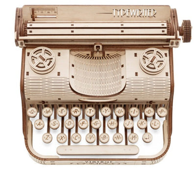 Typewriter 3D Wooden Puzzle