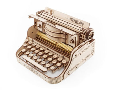 Typewriter 3D Wooden Puzzle
