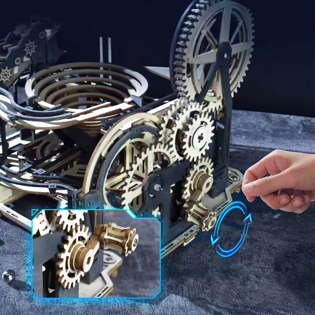 Interstellar Orbit 3D Wooden Puzzle