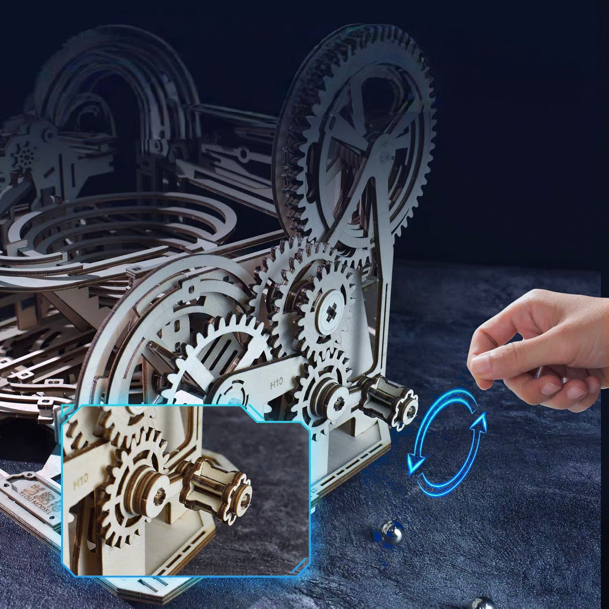 Interstellar Orbit 3D Wooden Puzzle