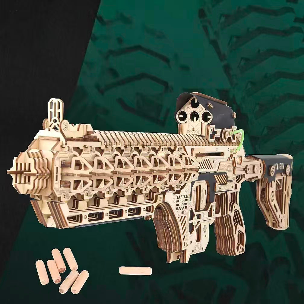 Pulse Blaster 3D Wooden Puzzle