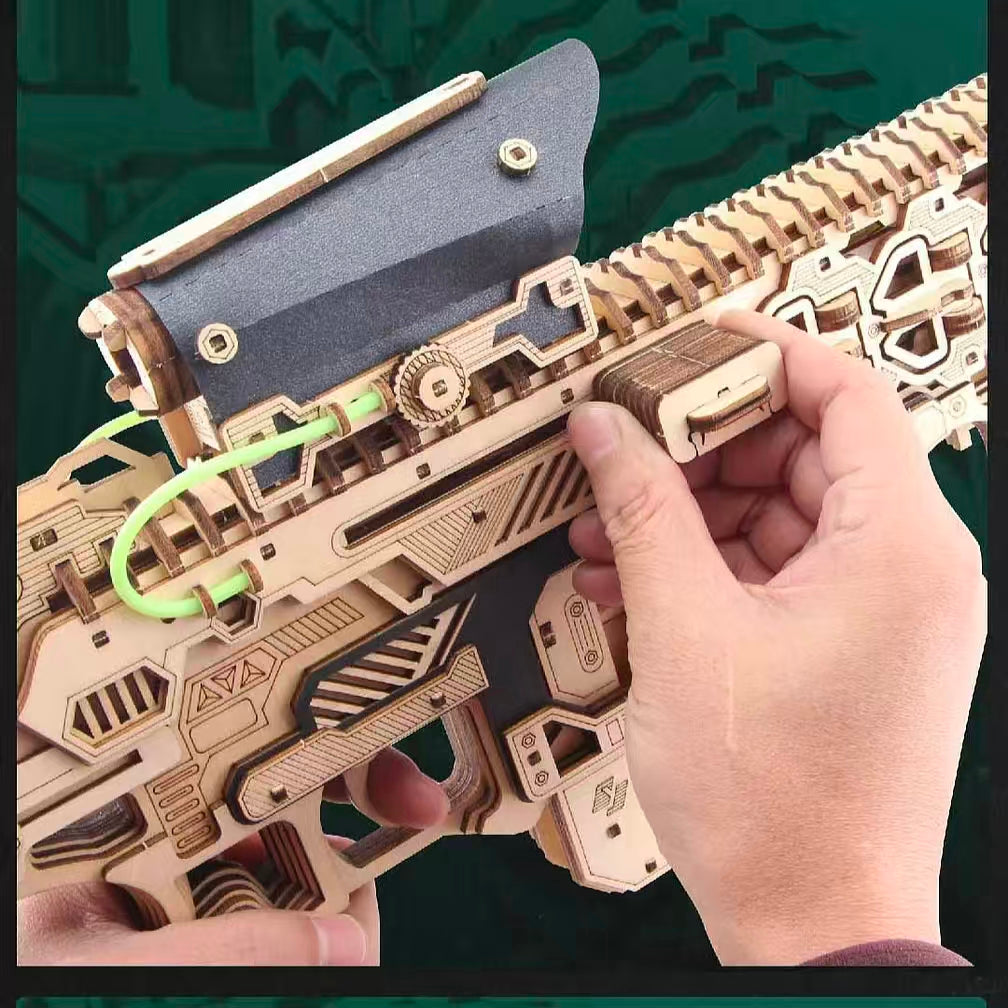 Pulse Blaster 3D Wooden Puzzle