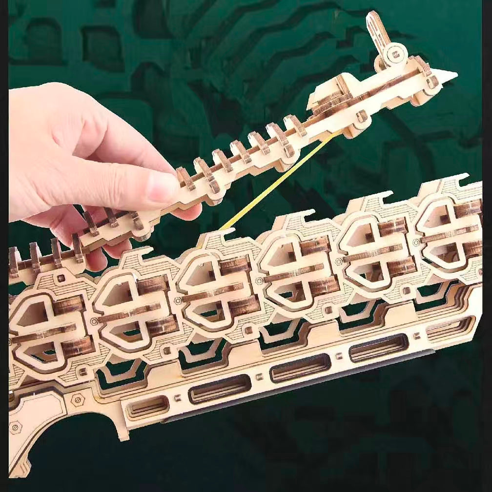 Pulse Blaster 3D Wooden Puzzle