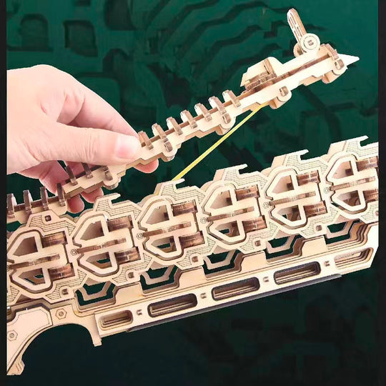 Pulse Blaster 3D Wooden Puzzle