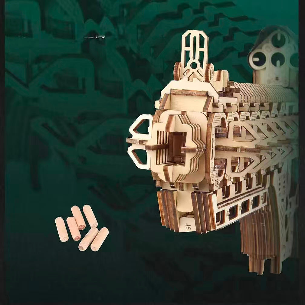 Pulse Blaster 3D Wooden Puzzle