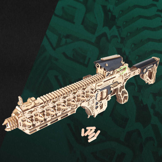 Pulse Blaster 3D Wooden Puzzle
