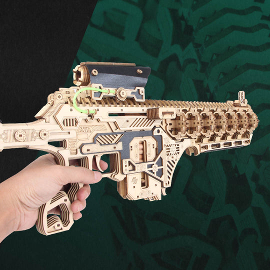 Pulse Blaster 3D Wooden Puzzle