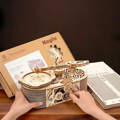 Drawing Device 3D Wooden Puzzle