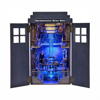 Mysterious Phone Booth Book Nook