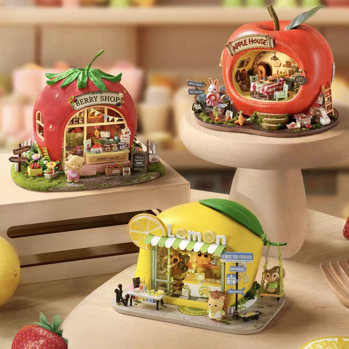 Little Bunny Apple Miniature Shop
