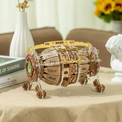 Time Engine 3D Wooden Puzzle