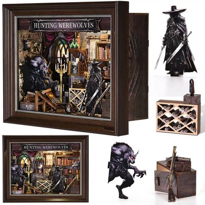 Hunting Werewolves DIY Miniature House