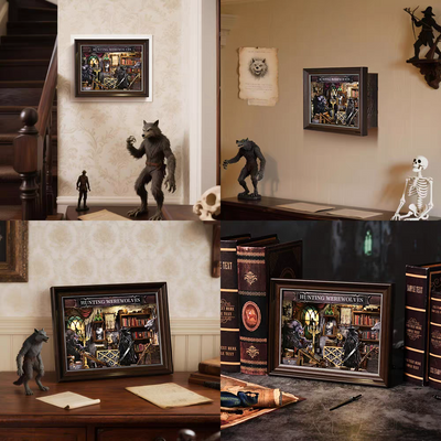 Hunting Werewolves DIY Miniature House