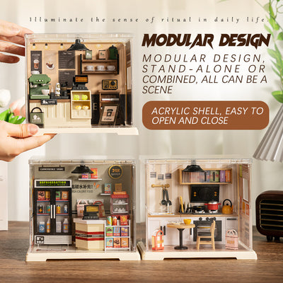 Coffee Box DIY Miniature House