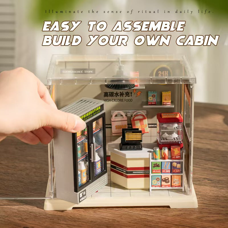 Coffee Box DIY Miniature House