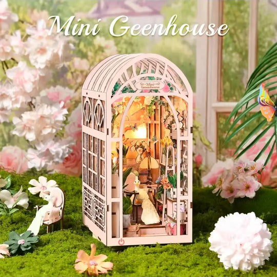 Mini Greenhouse DIY Book Nook Kit