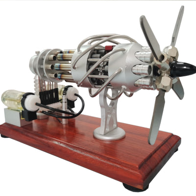 Aircraft Model Stirling Engine Model
