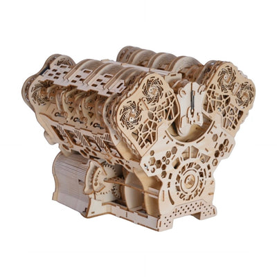 W12 Engine 3D Wooden Puzzle