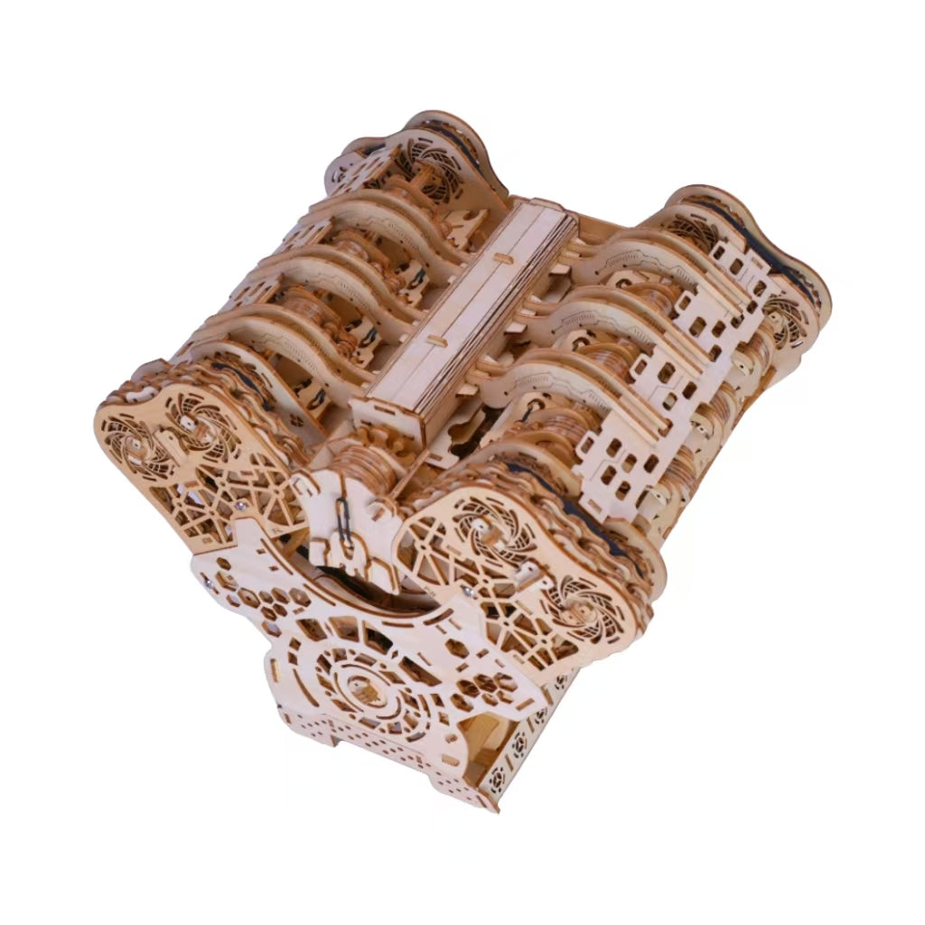 W12 Engine 3D Wooden Puzzle