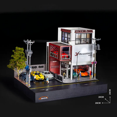 Convenience Store Miniature Scene