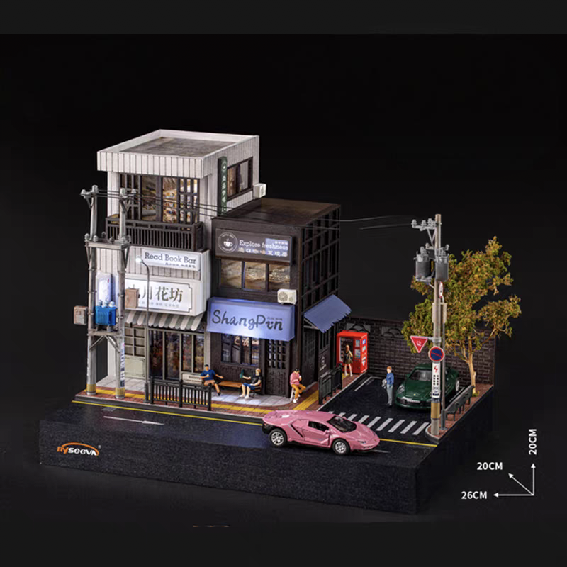 Convenience Store Miniature Scene