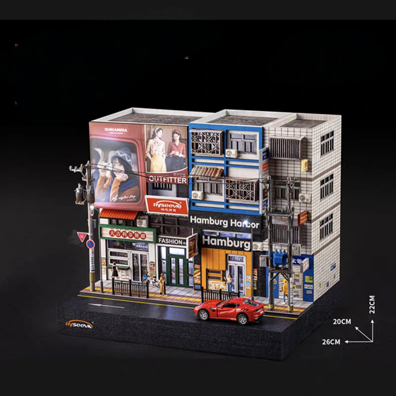 Convenience Store Miniature Scene