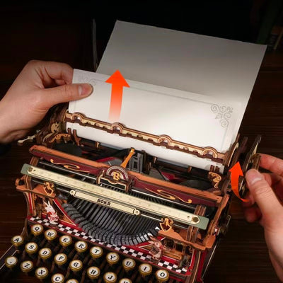 Fairy Tale Typewriter 3D Wooden Puzzle