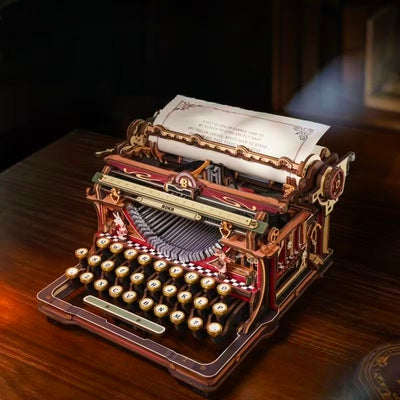 Fairy Tale Typewriter 3D Wooden Puzzle