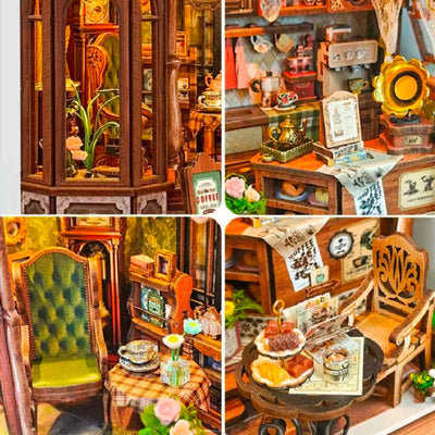 Floral Cafe DIY Miniature House