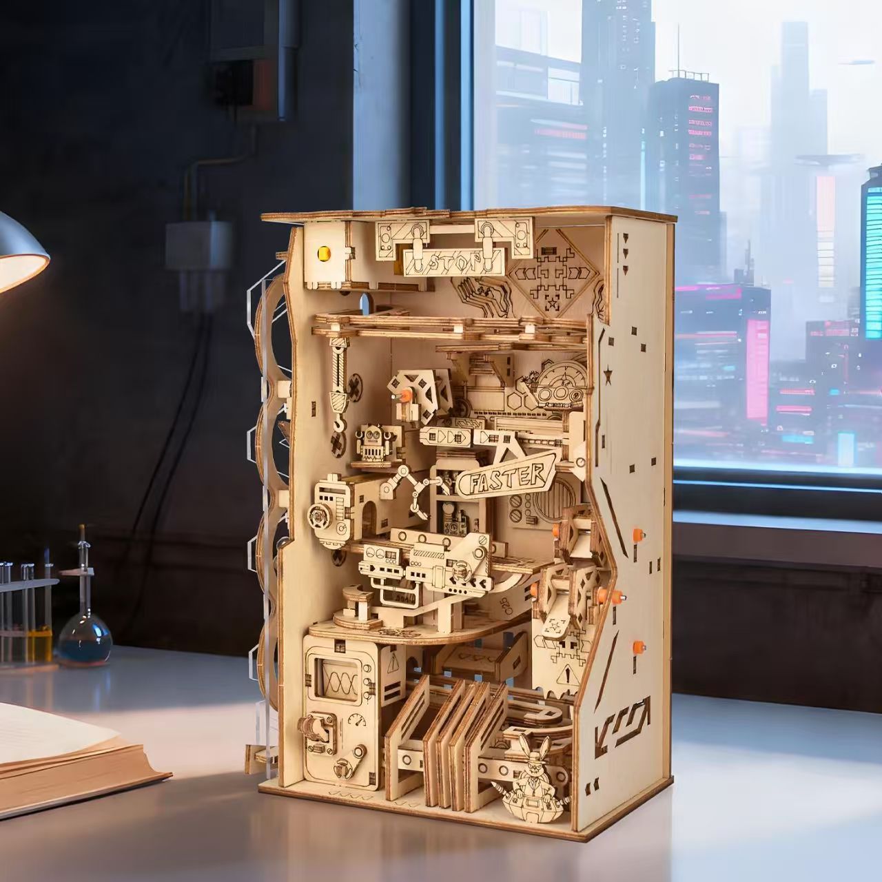 Dynamic Lab 3D Wooden Puzzle