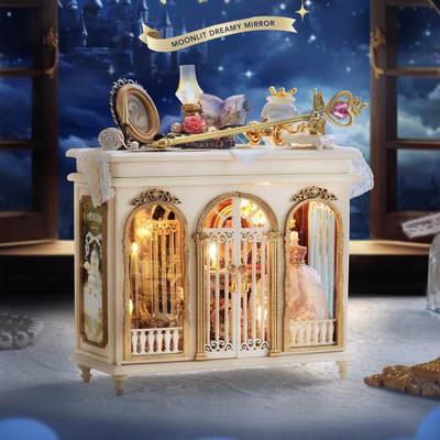 Moonlit Dreamy Mirror Miniature House