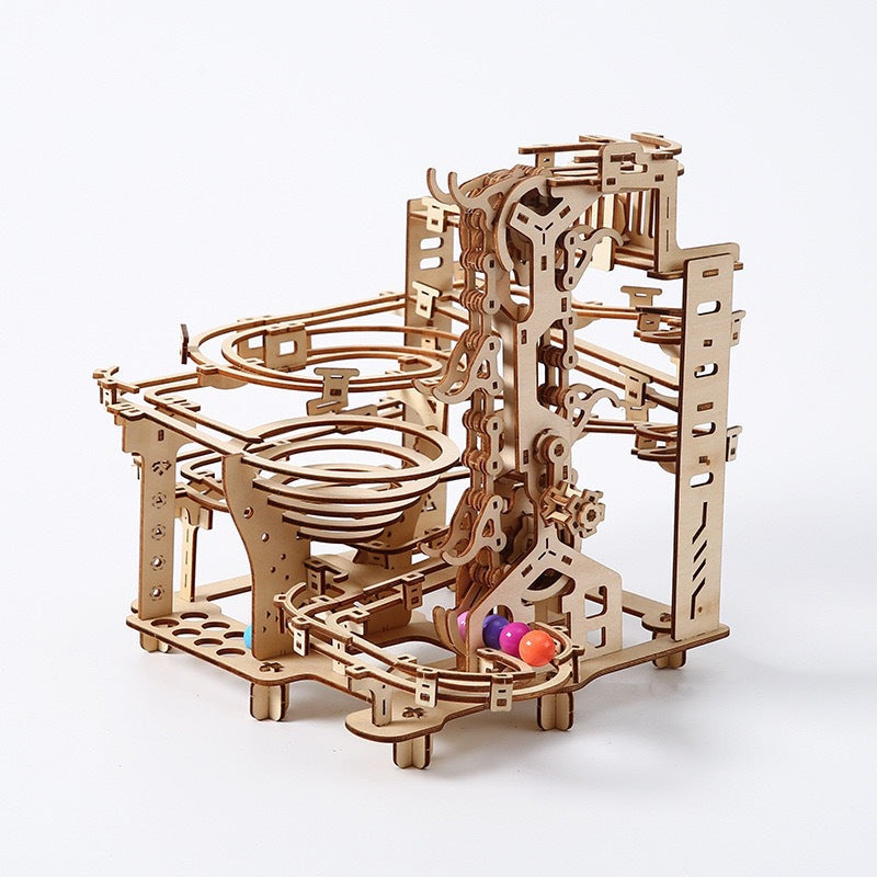 Chain Marble Run 3D Wooden Puzzle