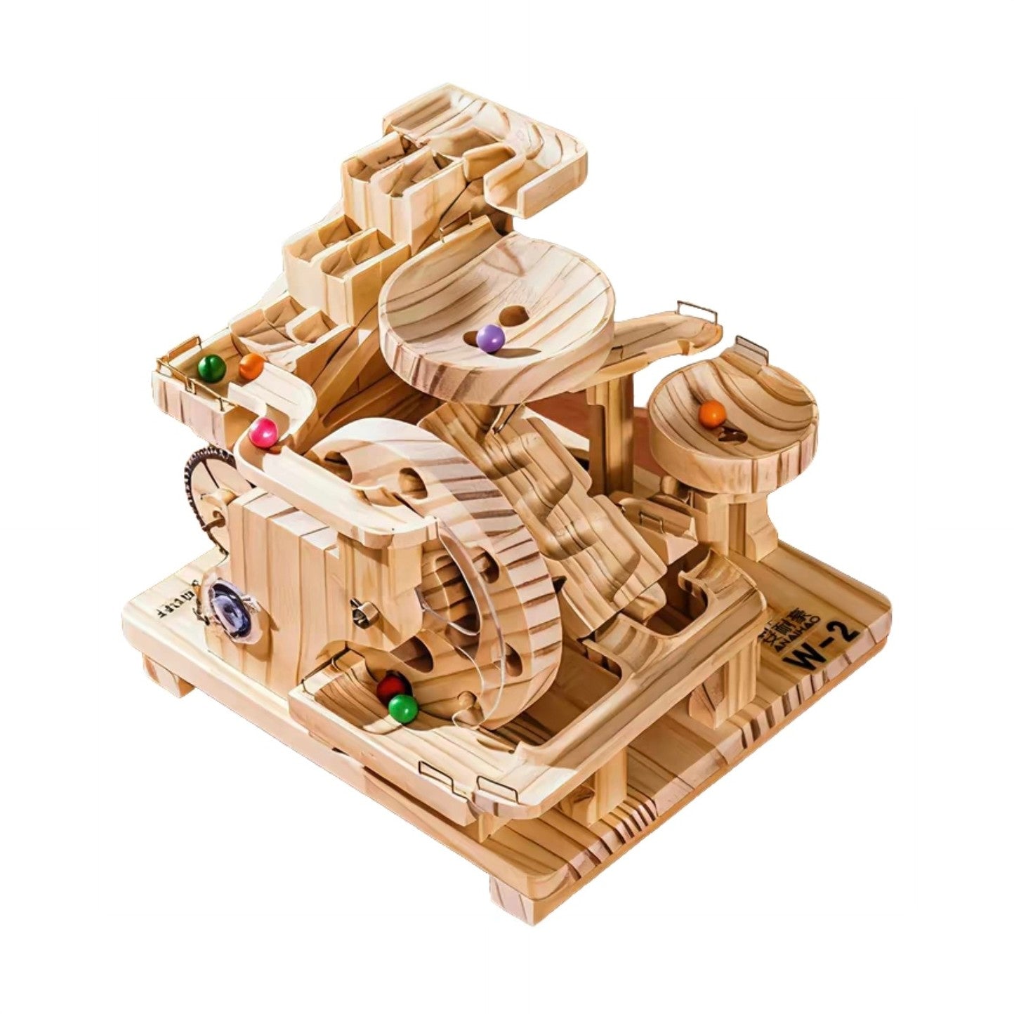 W-Series Marble Run Wooden Puzzle