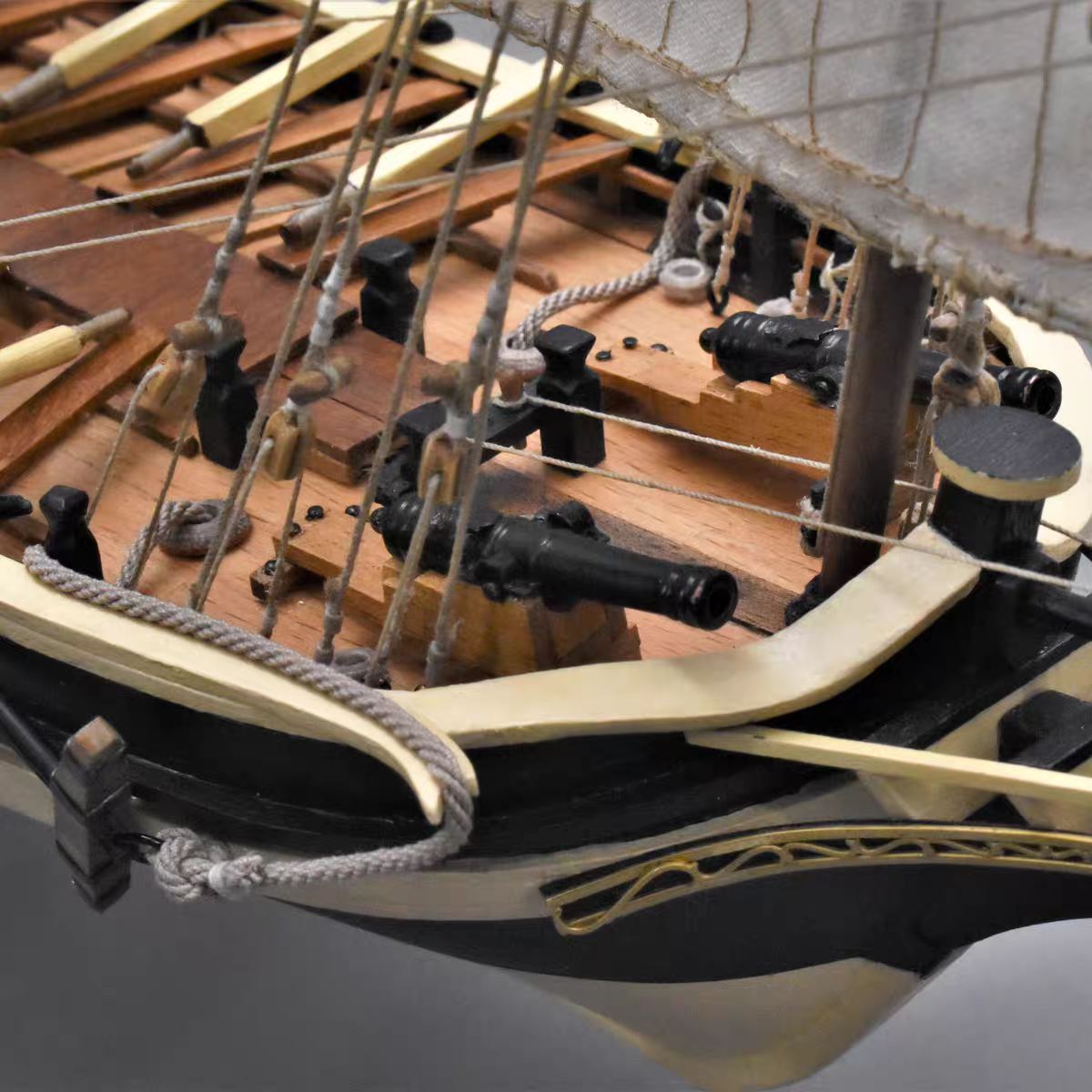 Ragusian Galley 3D Wooden Ship