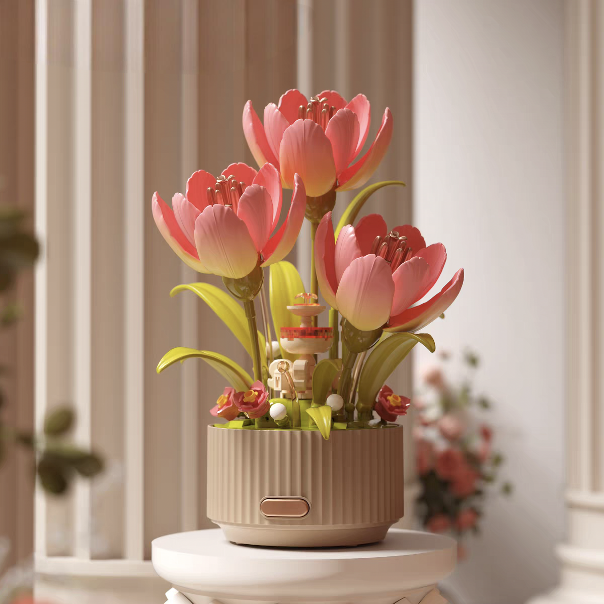 Tulip Blocks 3D Puzzle