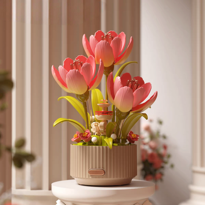 Tulip Blocks 3D Puzzle