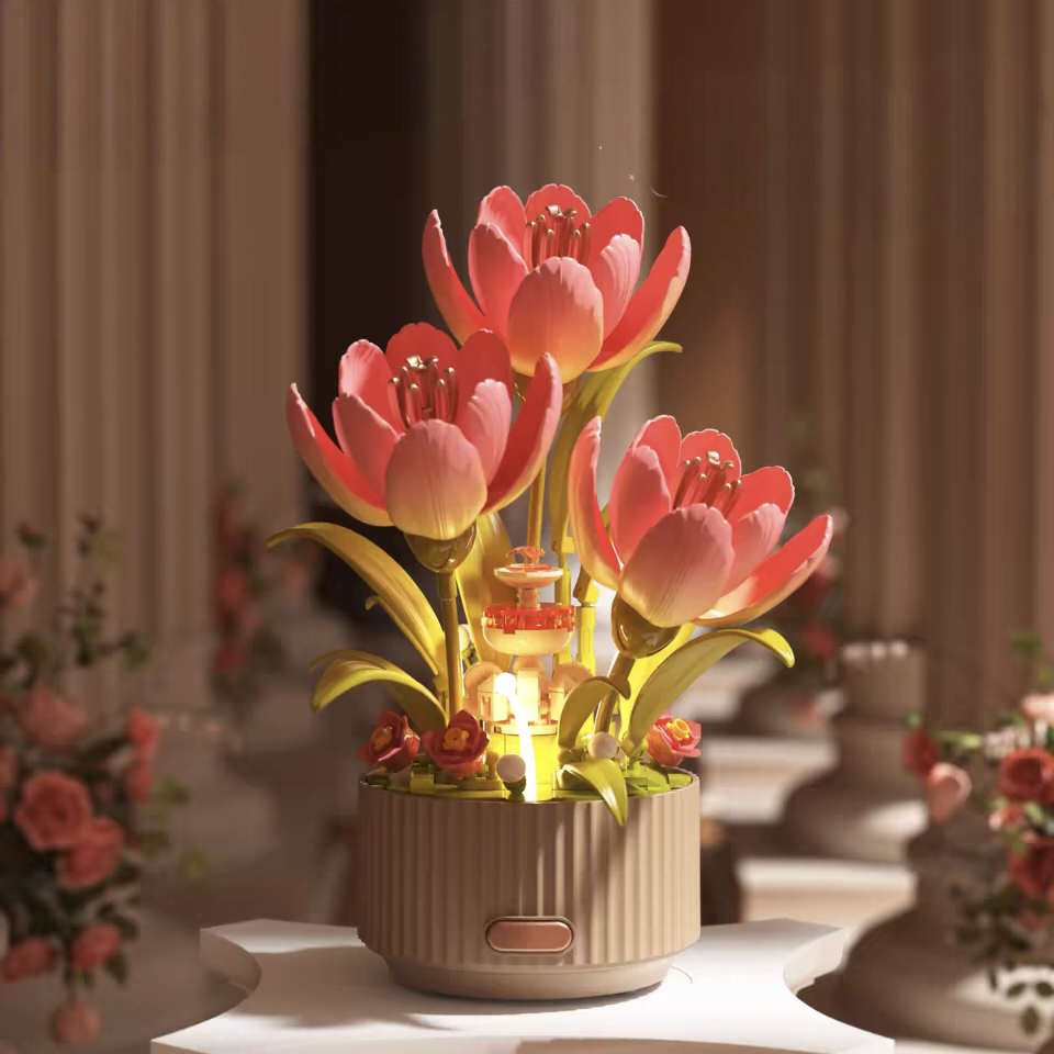 Tulip Blocks 3D Puzzle