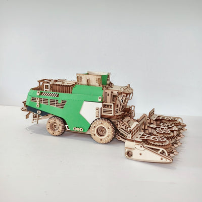 Grain Combine Harvester 3D Wooden Puzzle