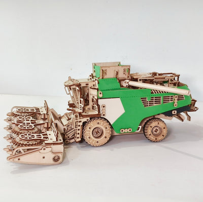 Grain Combine Harvester 3D Wooden Puzzle