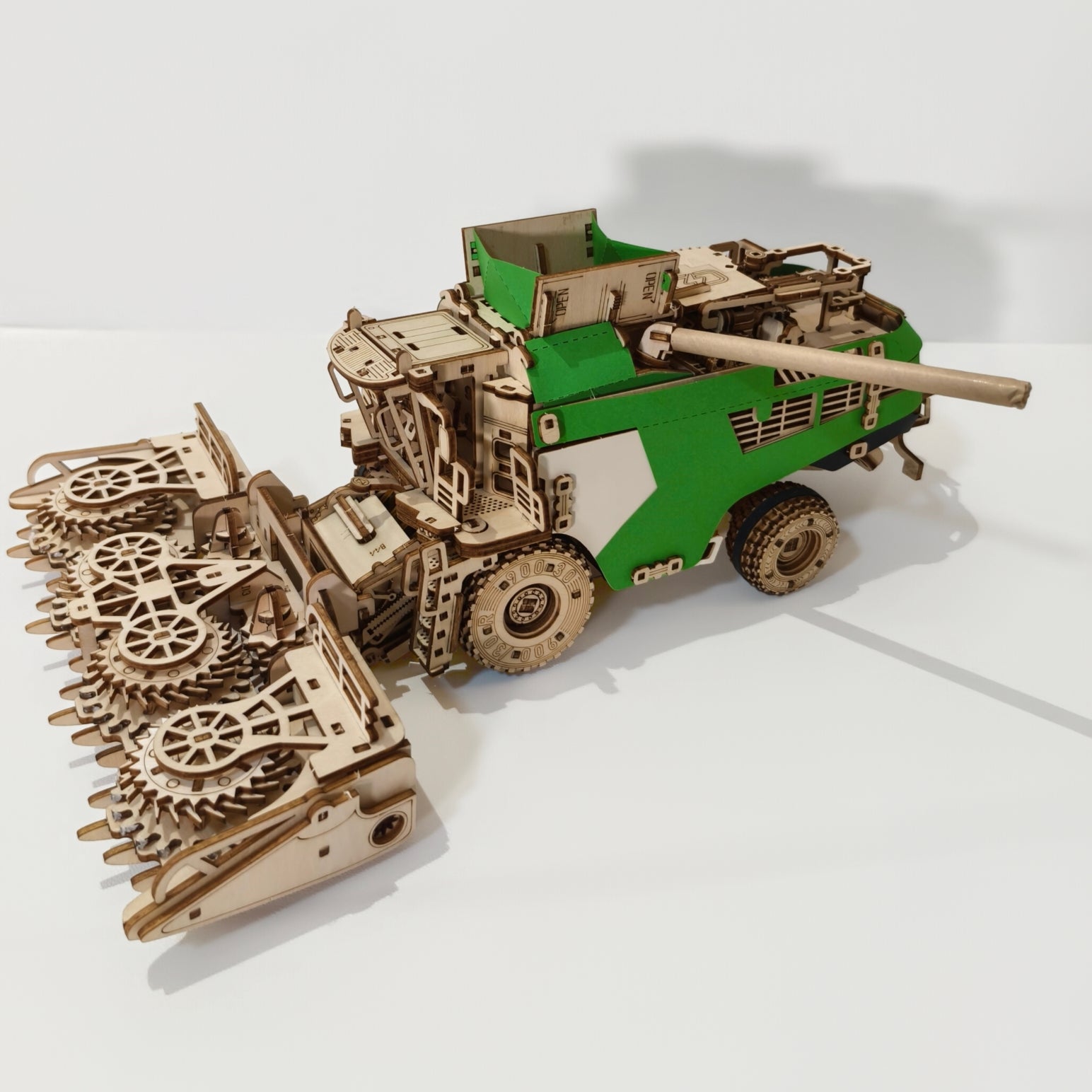 Grain Combine Harvester 3D Wooden Puzzle