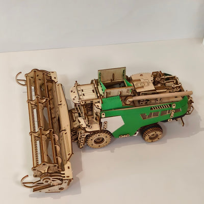 Grain Combine Harvester 3D Wooden Puzzle