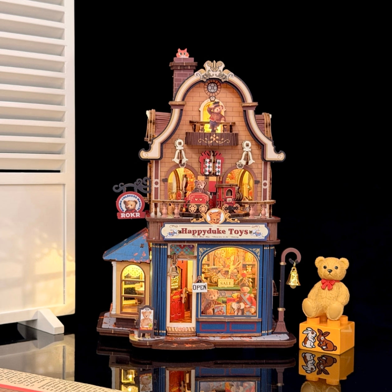 Happyduke Toys 3D Wooden Puzzle