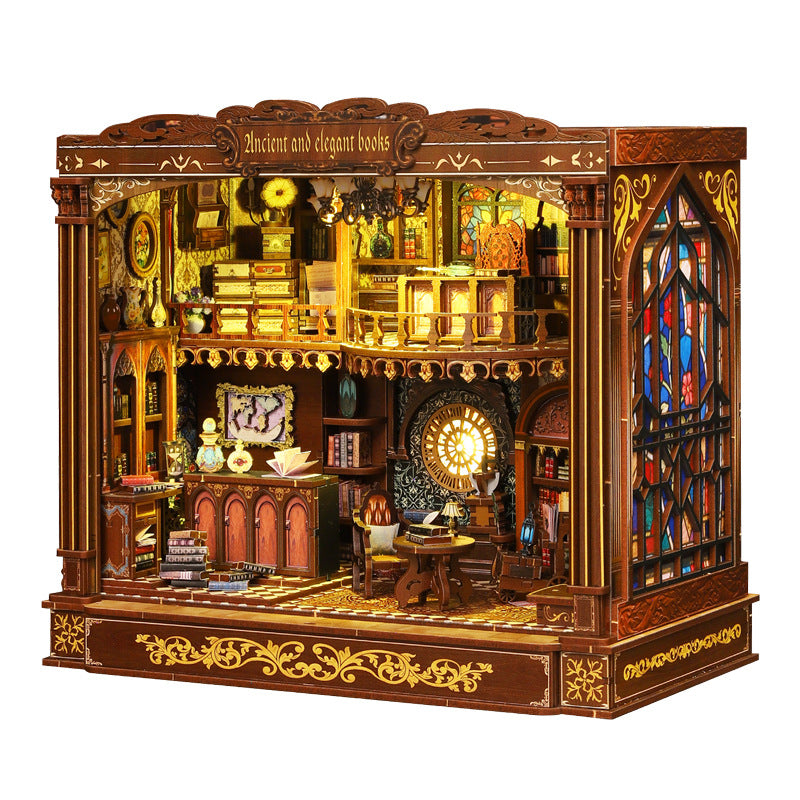 Ancient Books DIY Miniature House