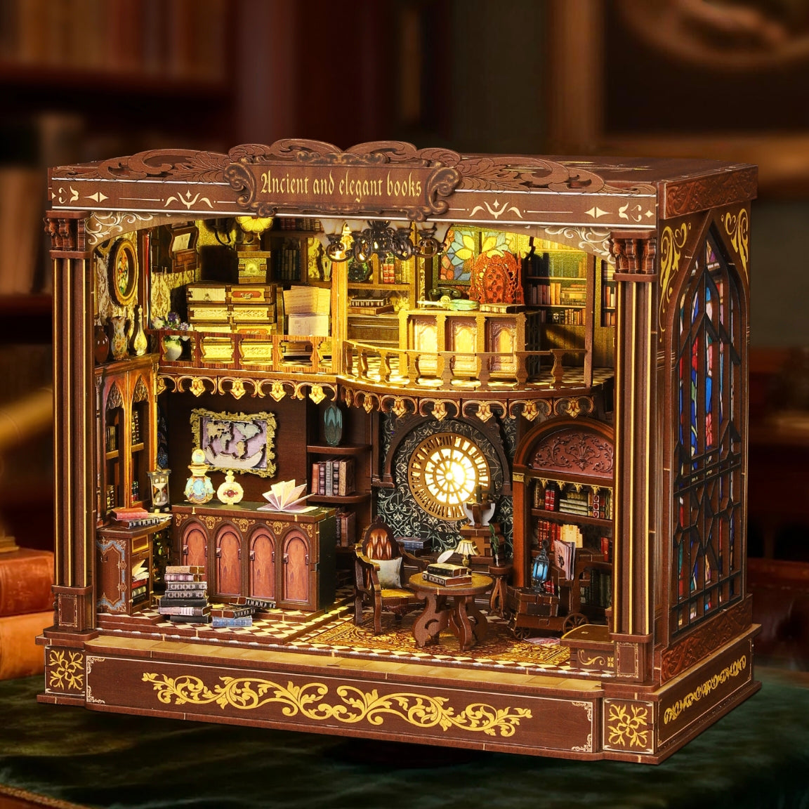 Ancient Books DIY Miniature House